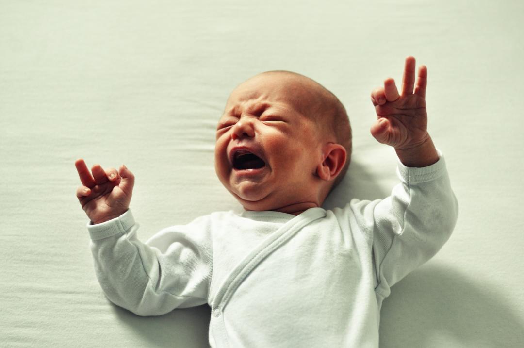 What do you do with a crying baby and no parenting instincts?