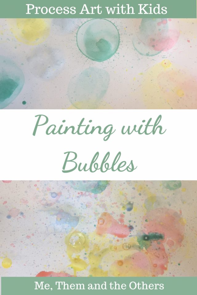 Bubble Painting – A Process Art Activity for All Ages