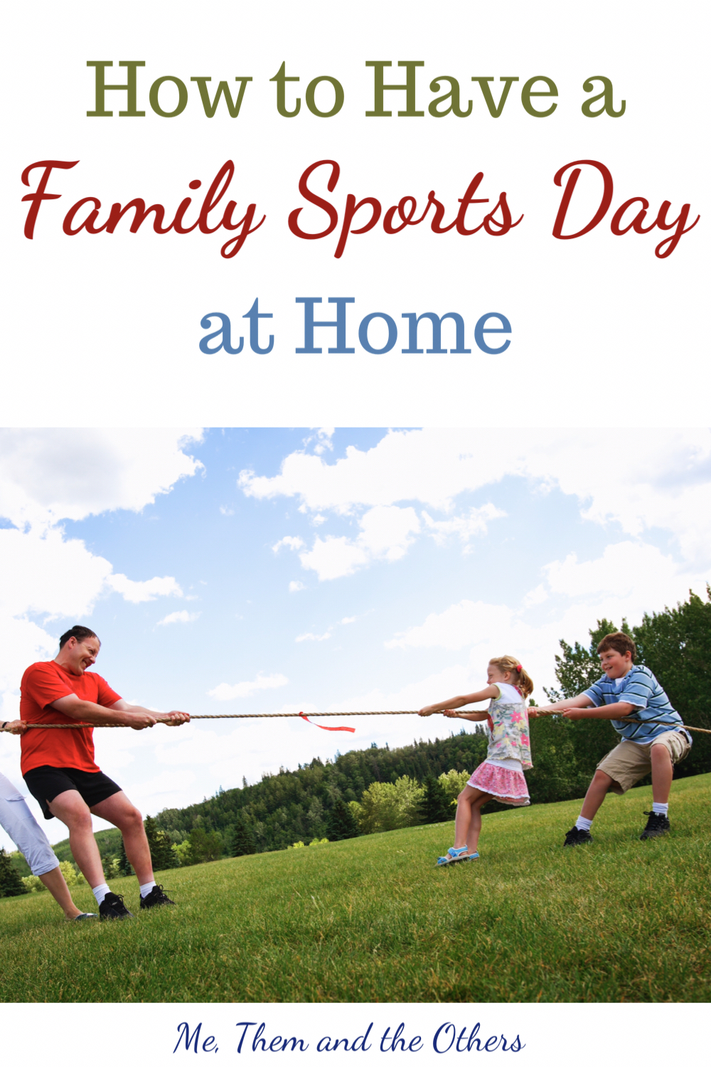 How to have a family sports day at home