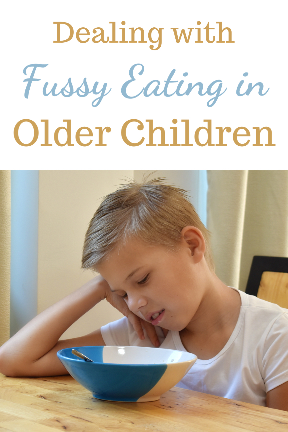 How to deal with fussy eating in older children