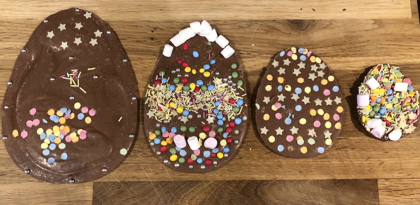 Fun and Easy Flat Easter Eggs to Make with Children